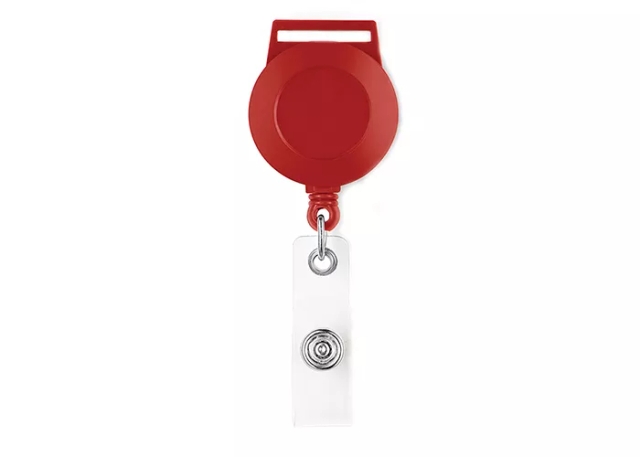 Red pull reel