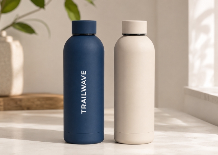 500ml Matte Double Wall Stainless Steel Bottle