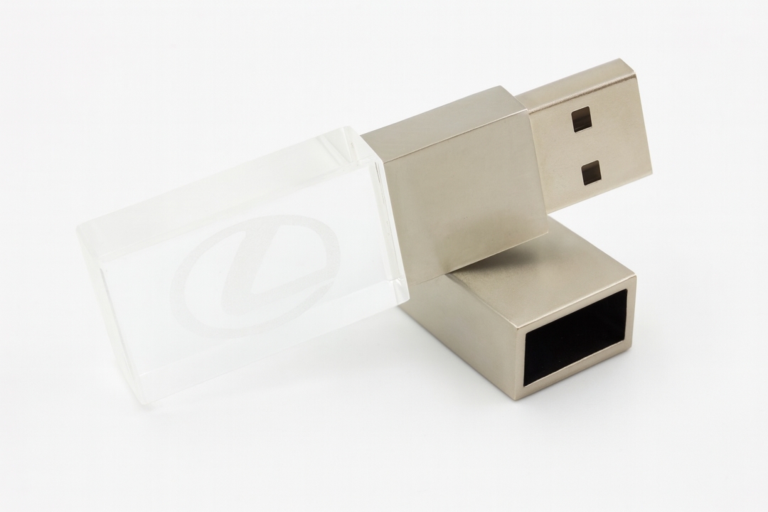 Crystal USB Thumb Drive