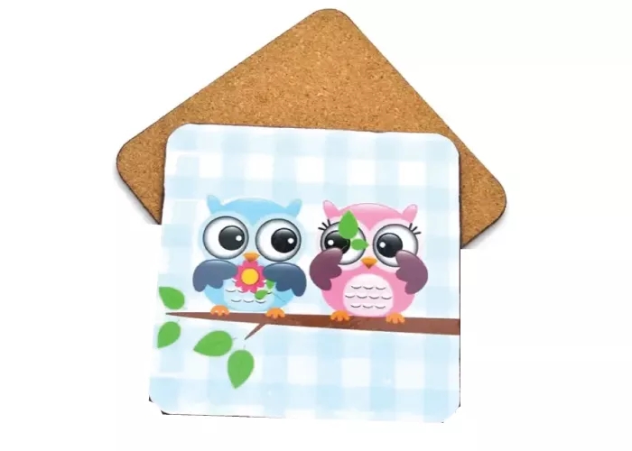 Cork coaster (full color)